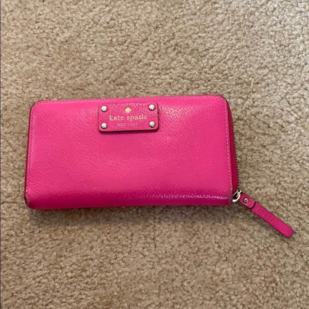 Kate spade pink wallet